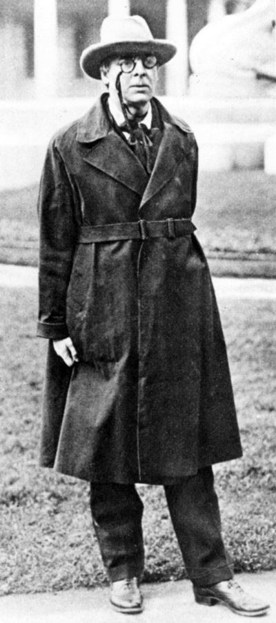 W.B. Yeats by English Photographer